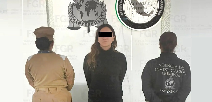 Gilda Susana Lozoya Austin fue detenida por agentes de la Fiscalía General de la República; habría realizado actos con recursos de procedencia ilícita en complicidad con su hermano Emilio Lozoya Austin, ex director de Pemex, en el sexenio del priísta Enrique Peña Nieto. (Foto: FGR)