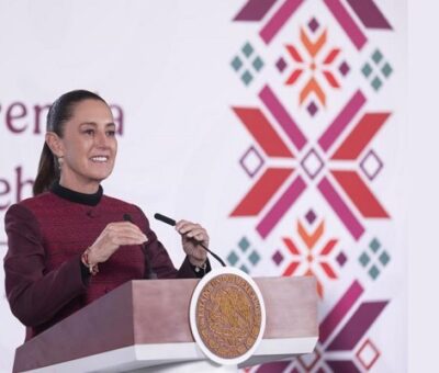 La presidenta Claudia Sheinbaum anunció que la empresa brasileña Petrobras apoyará a Pemex en la exploración de nuevos yacimientos. Presidencia/Juan Carlos Ramos Mamahua/Presidencia
