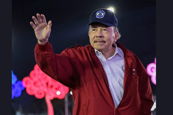 Daniel Ortega hizo el anuncio el domingo durante la ceremonia oficial que conmemoró el 47 aniversario de la revolución sandinista de 1979. Fotografía: Cesar Pérez /El 19 DIGITAL / AFP/Getty