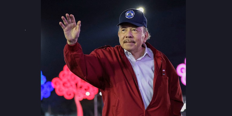 Daniel Ortega hizo el anuncio el domingo durante la ceremonia oficial que conmemoró el 47 aniversario de la revolución sandinista de 1979. Fotografía: Cesar Pérez /El 19 DIGITAL / AFP/Getty