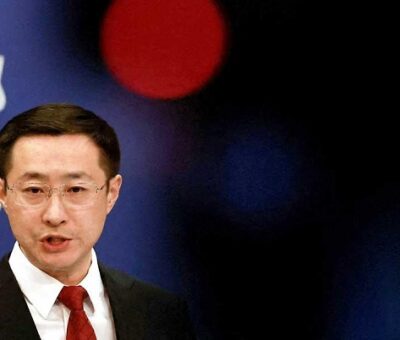 Lin Jian, portavoz del Ministerio de Relaciones Exteriores de China. Foto: Reuters.