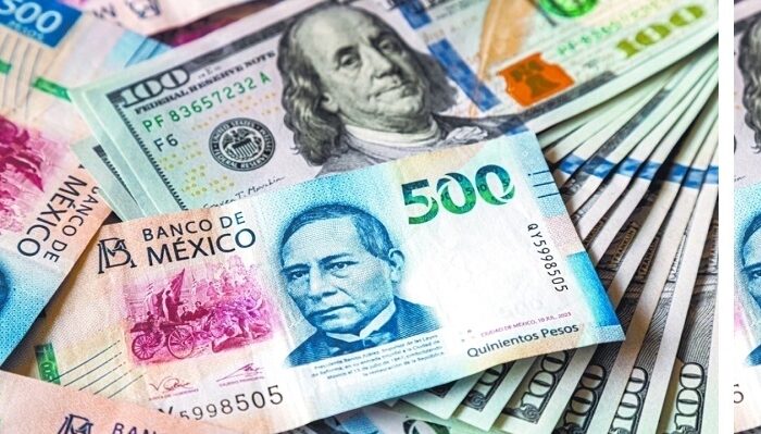 El peso mexicano se aprecia moderadamente frente al dólar en la jornada de este lunes. Archivo