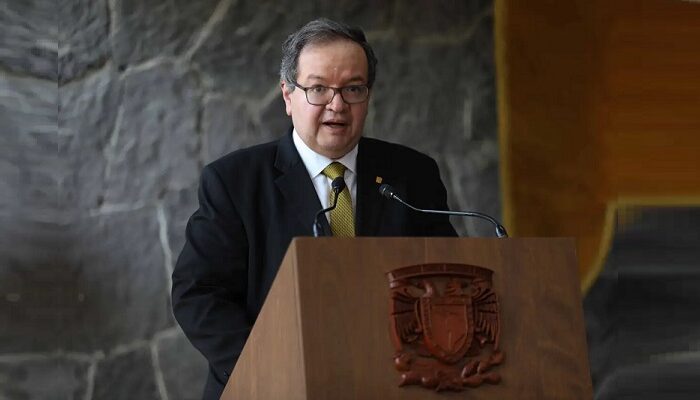 Leonardo Lomelí Vanegas, rector de la UNAM. (Cuartoscuro)