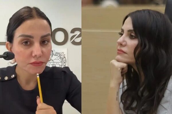 La diputada local Nayeli Salvatori conserva su curul en el Congreso de Puebla pese a la suspensión provisional de sus derechos partidistas.(IG Nay Salvatori)