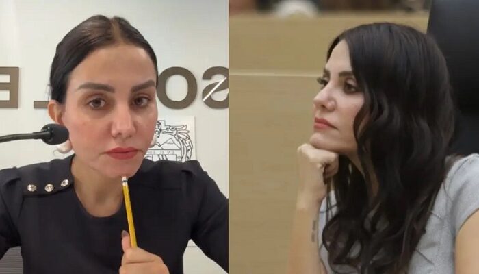 La diputada local Nayeli Salvatori conserva su curul en el Congreso de Puebla pese a la suspensión provisional de sus derechos partidistas.(IG Nay Salvatori)