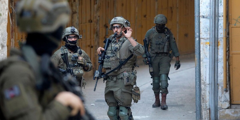 Militares israelíes realizan una redada en Cisjordania ocupada Foto AFP