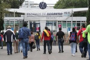 La planta de VW en Puebla. (Jafet Moz)