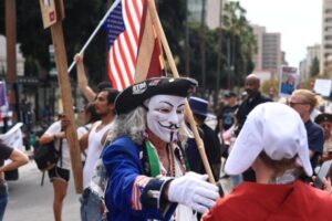 Esta fue la cuarta edición de las protestas desde el regreso de Trump a la Casa Blanca. AFP