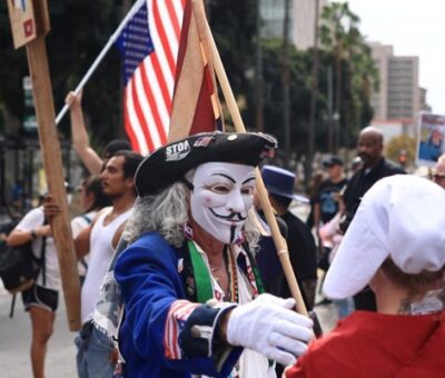 Esta fue la cuarta edición de las protestas desde el regreso de Trump a la Casa Blanca. AFP
