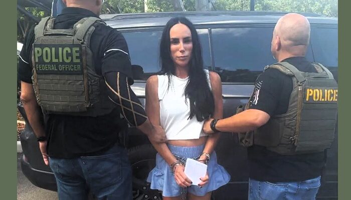 Autoridades de EU detuvieron en Miami a la presentadora de tv Inés Gómez Mont, quien es buscada por delincuencia organizada y lavado. Crédito: Especial